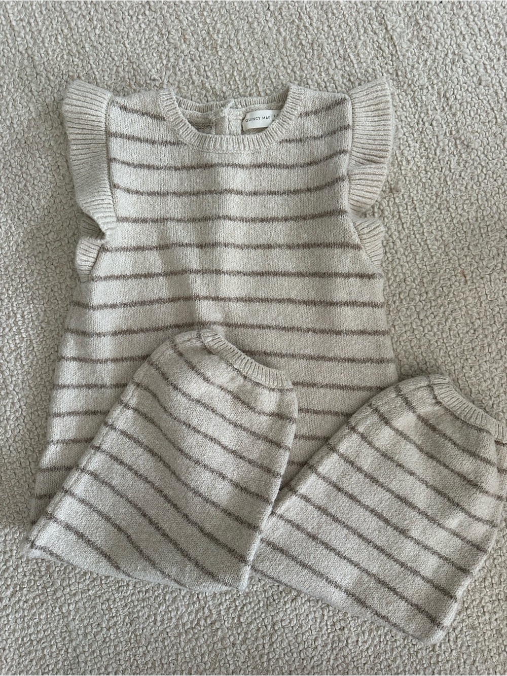 NWOT QUINCY MAE KNIT JUMPSUIT | 2-3y